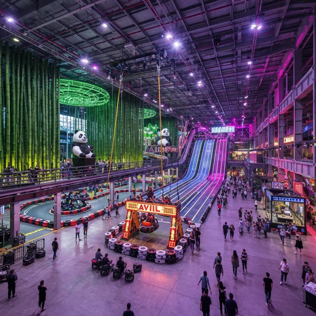 Sino-Ocean Taikoo Li Megapark 7,200 m&sup2; Flagship Megapark