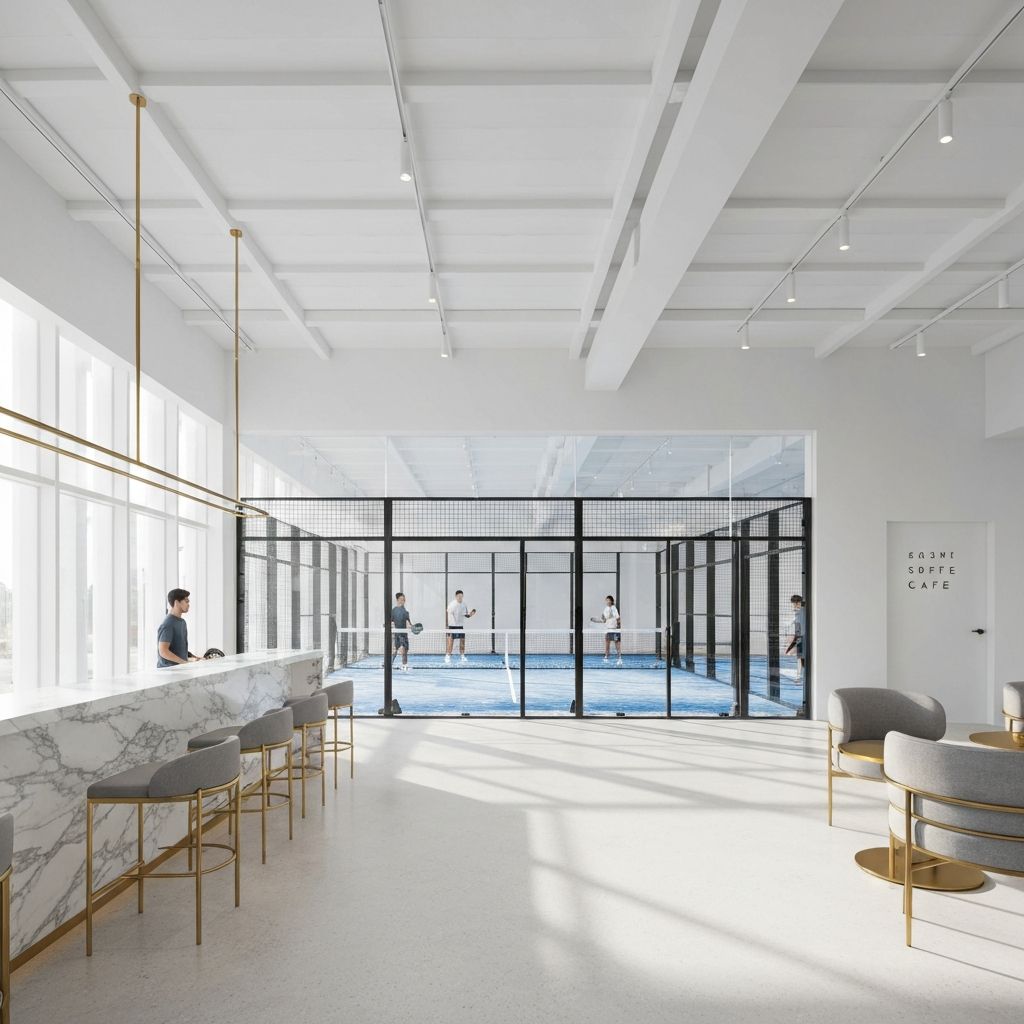 Marina Bay Sports Lounge 680 m&sup2; Boutique Sports Hub