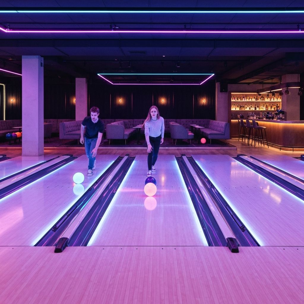 Cosmic Glow Bowling Package