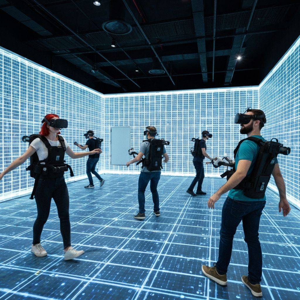 VR-MATRIX 4P Free-Roam Arena
